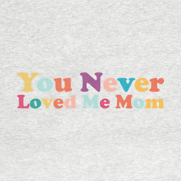 You Never Loved Me Mom meme saying by star trek fanart and more